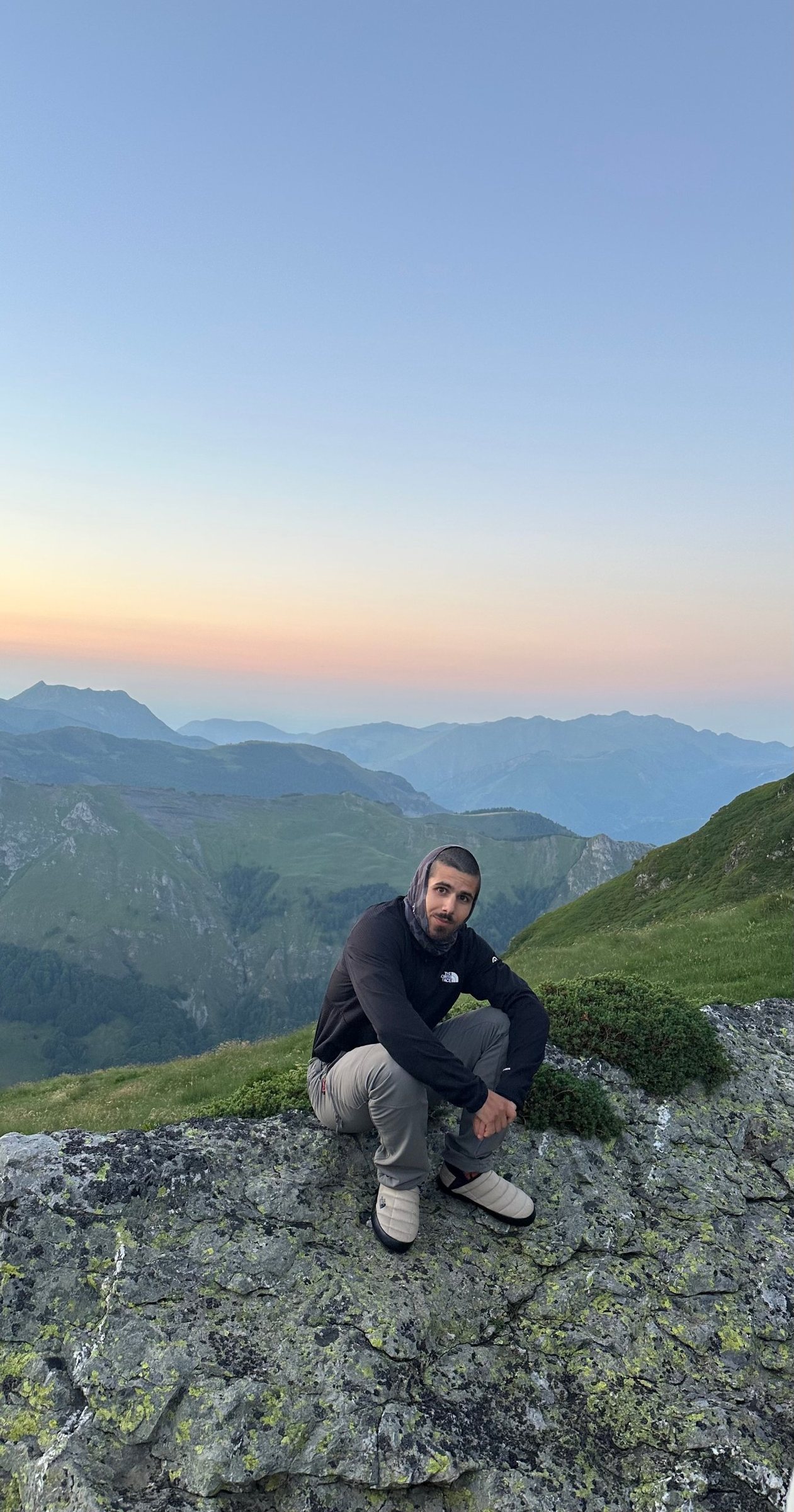 Anthony en montagne